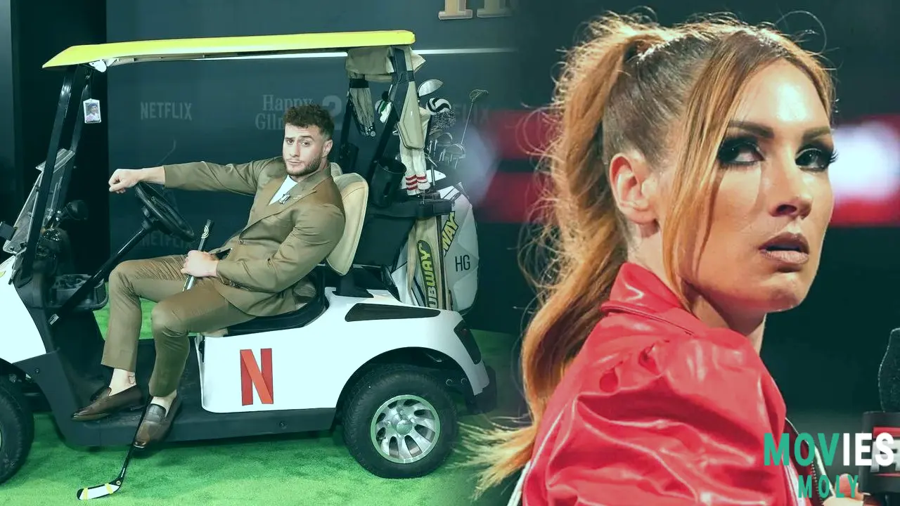 A Full Look at MJF and Becky Lynch in Happy Gilmore 2 Main Image