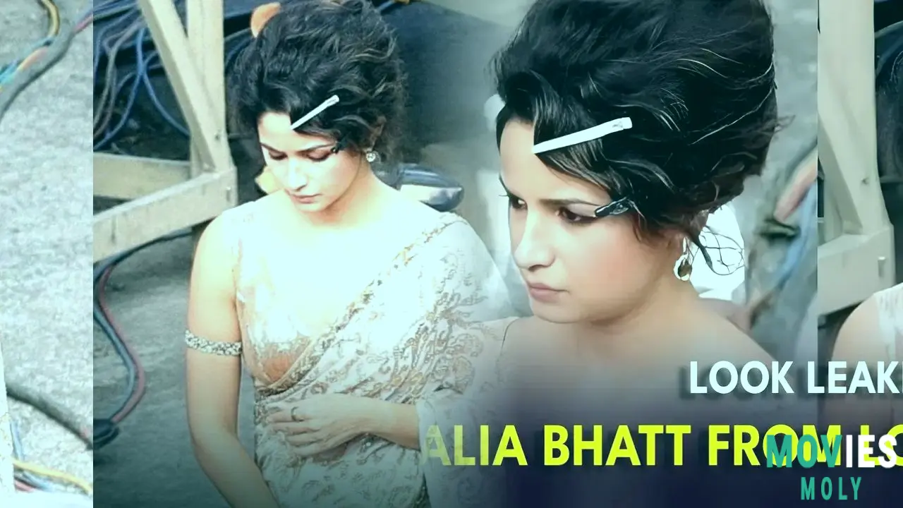 Alia Bhatt's Leaked Love & War Look: Vintage Vibes & Fan Buzz image 3