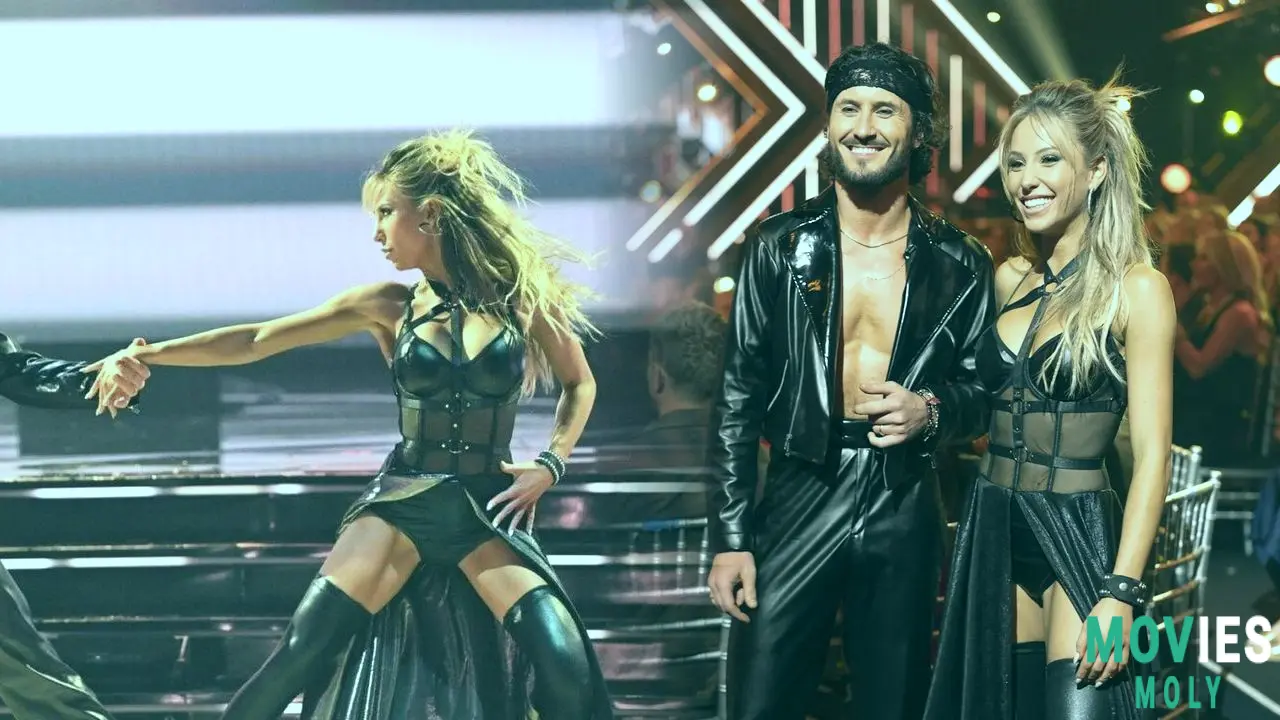 Alix Earle and Val Chmerkovskiy Electrify "Dancing with the Stars" Rock & Roll Night image 3