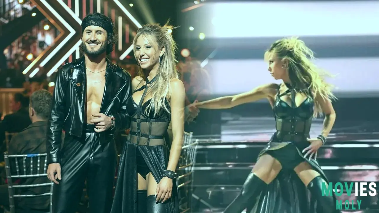 Alix Earle and Val Chmerkovskiy Electrify "Dancing with the Stars" Rock & Roll Night image 4