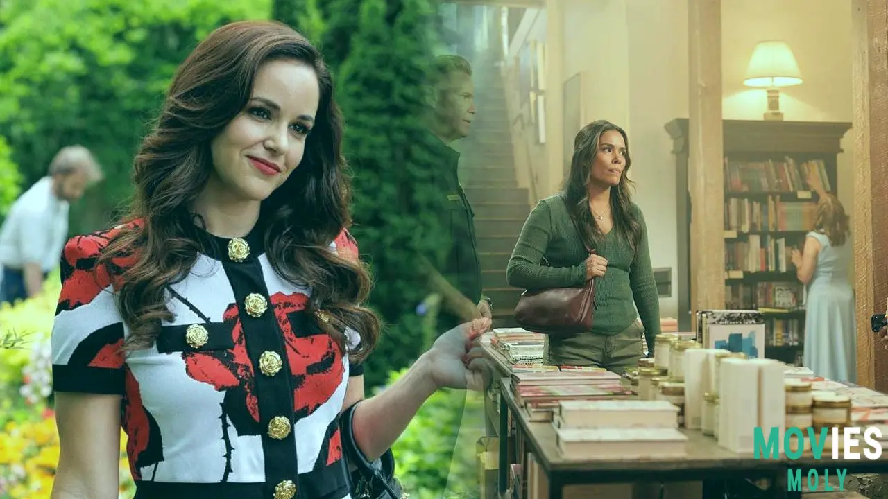 Amy Santiago is Gone! Melissa Fumero Gets Messy and Mysterious in 'Grosse Pointe Garden Society' image 4
