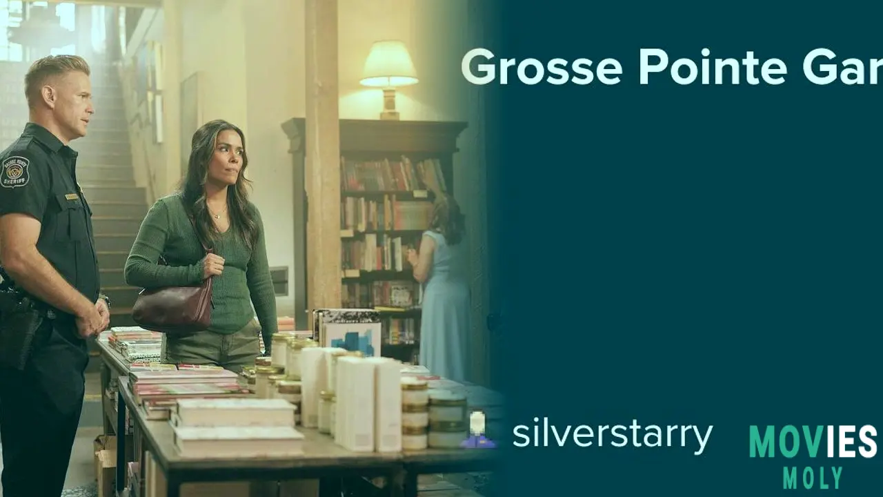 Amy Santiago is Gone! Melissa Fumero Gets Messy and Mysterious in 'Grosse Pointe Garden Society' image 5
