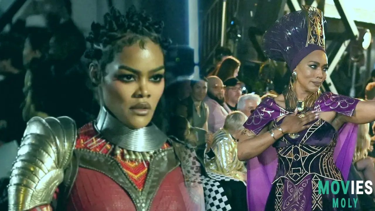 Angela Bassett Channels Queen Ramonda, Wakanda Takes Over Vogue World image 3