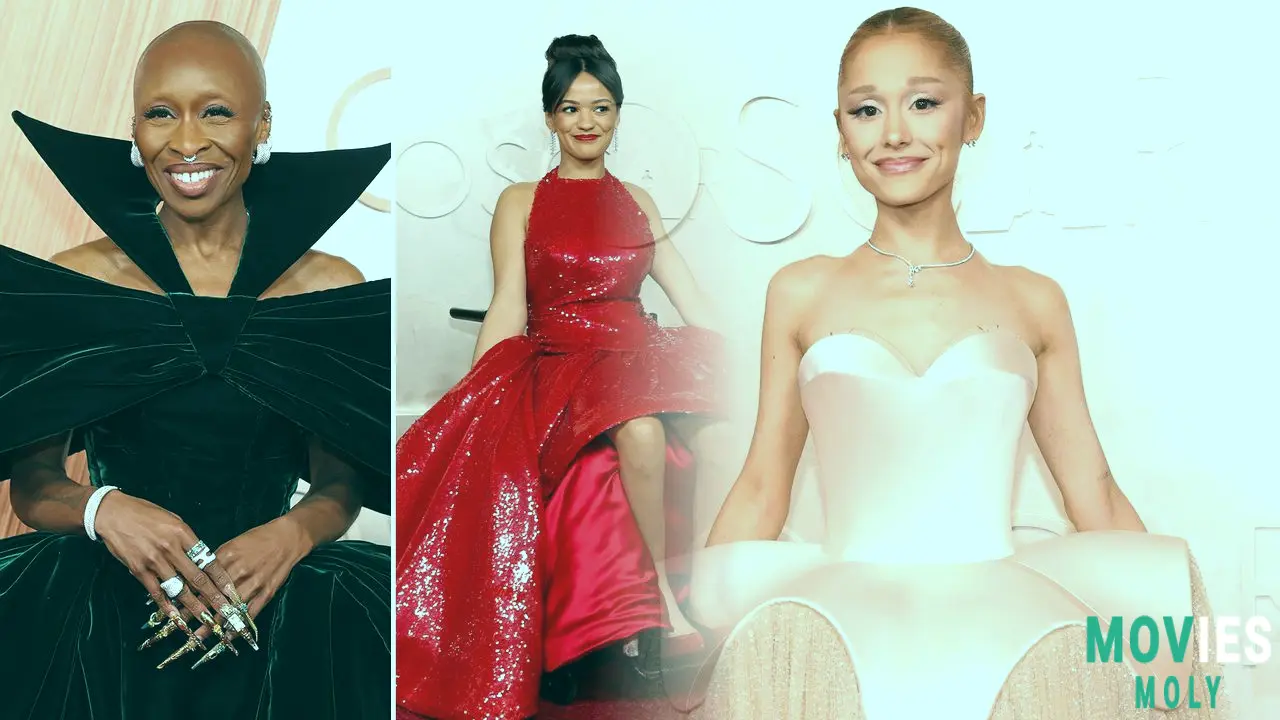 Ariana Grande's Oscar Moment: Wicked Performance Stunning Gown and Glinda Vibes! - MoviesMoly image 5
