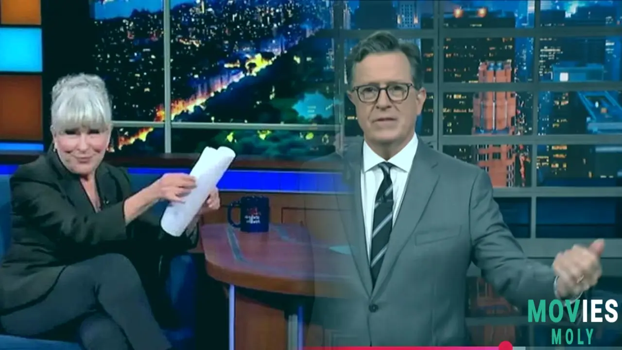 Bette Midler Delivers Legendary, Profane Farewell to Stephen Colbert image 4