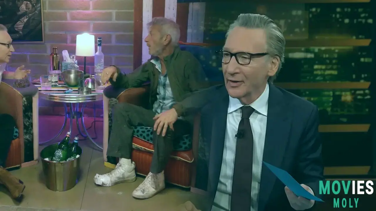 Bill Maher clashes with Sean Penn over Trump's dinner and calls out former ABC reporter. image 4