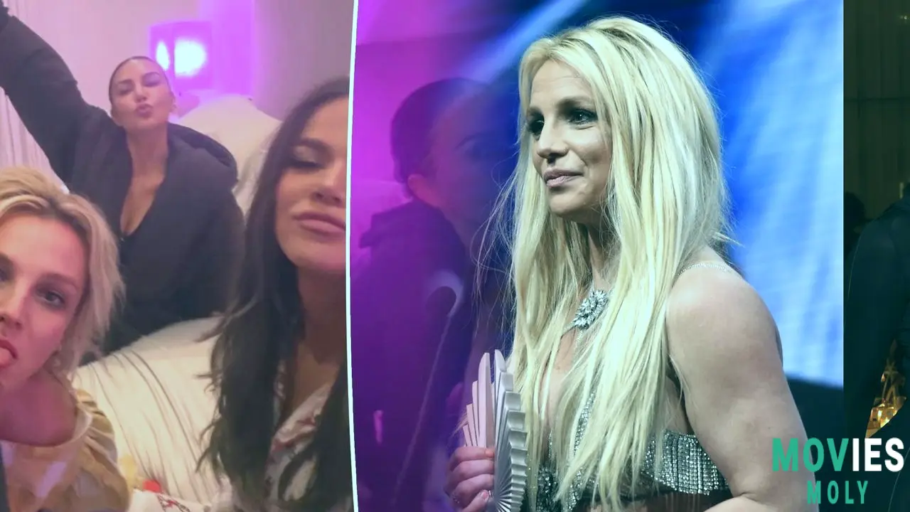 Britney Spears' Unexpected Calabasas Pajama Party with the Kardashian Sisters image 4