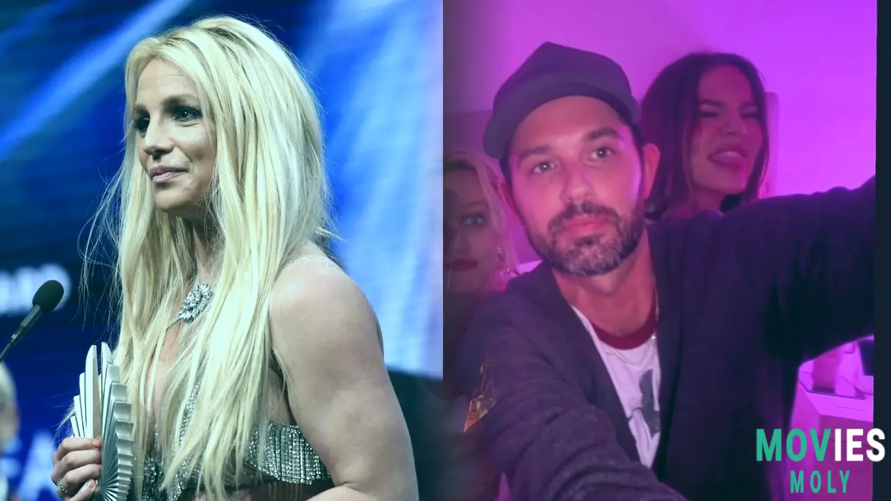 Britney Spears' Unexpected Calabasas Pajama Party with the Kardashian Sisters image 5