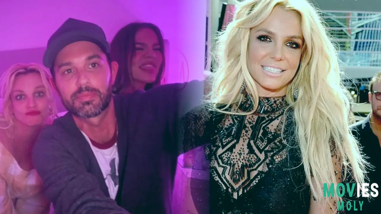 Britney Spears' Unexpected Calabasas Pajama Party with the Kardashian Sisters image 6