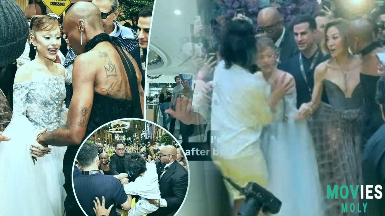 Chaos on the Yellow Carpet: Ariana Grande Accosted at Wicked Premiere image 3