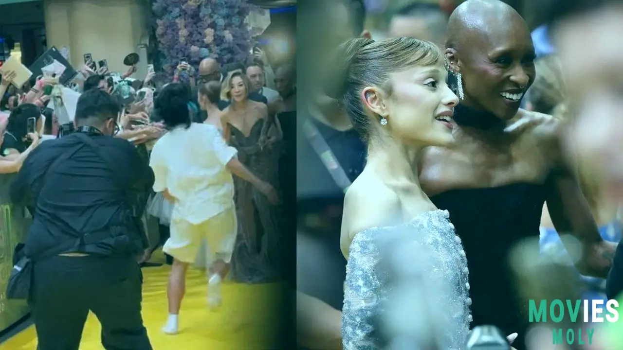 Chaos on the Yellow Carpet: Ariana Grande Accosted at Wicked Premiere image 5