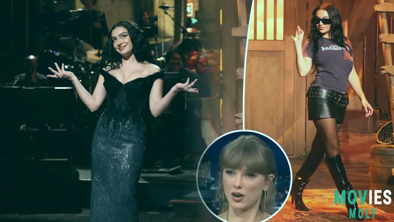 Charli XCX's SNL Shirt Ignites Fan Theories About Taylor Swift Feud image 3