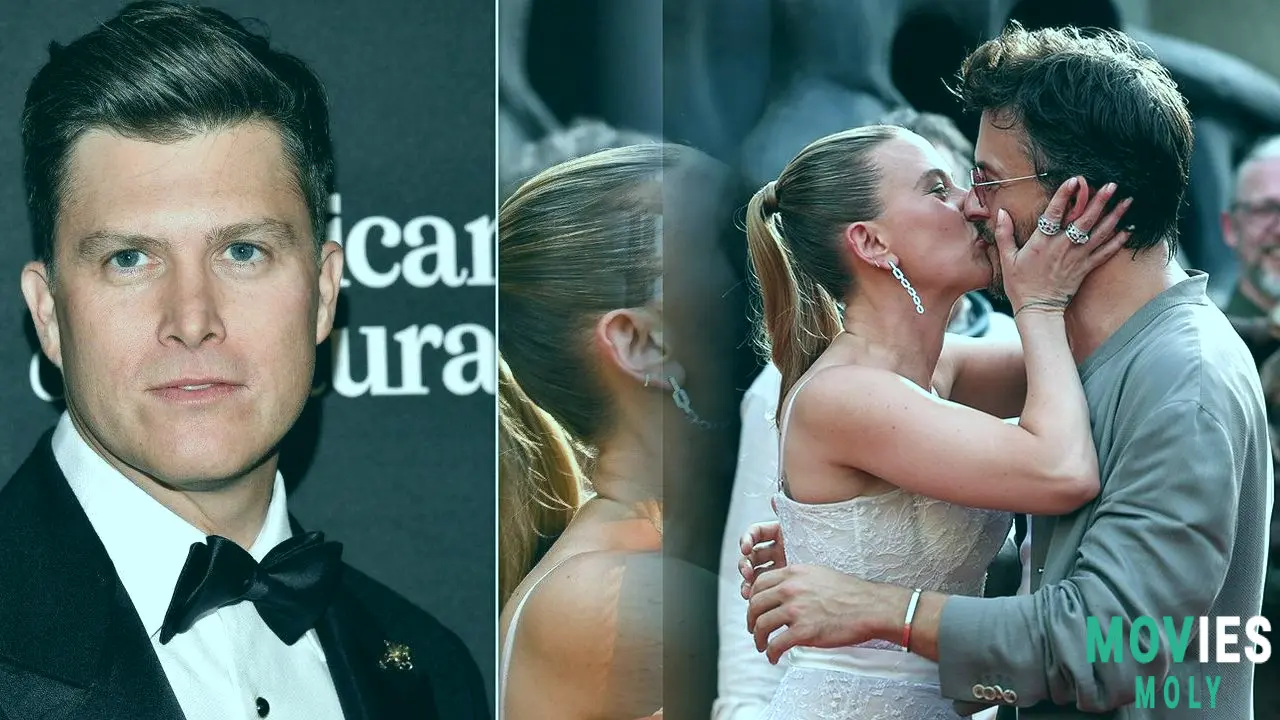 Colin Jost's viral reaction to Scarlett Johansson's kisses: a look at Hollywood's most famous power couple image 3