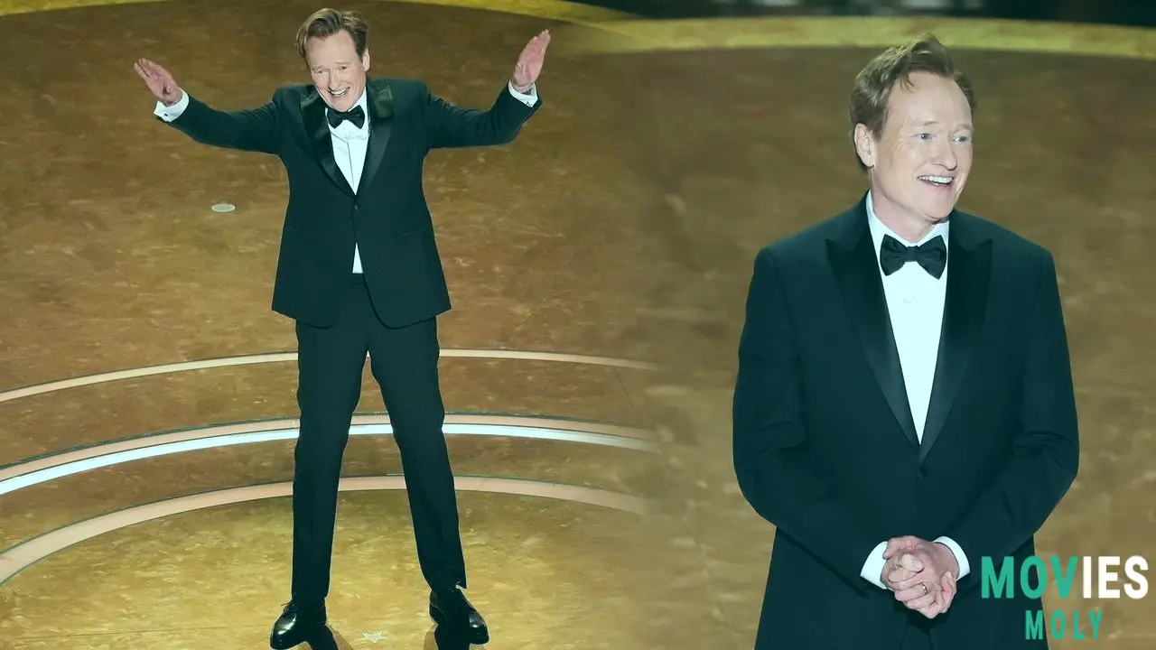 Conan O'Brien CRUSHES Oscars Hosting Gig: Wild Jokes Shocking Moments & 2025 Winners - MoviesMoly image 3