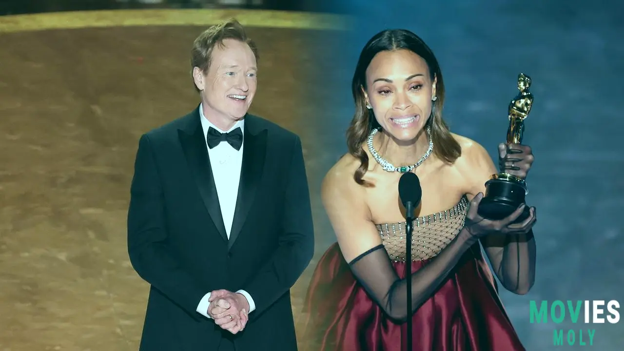 Conan O'Brien CRUSHES Oscars Hosting Gig: Wild Jokes Shocking Moments & 2025 Winners - MoviesMoly image 4