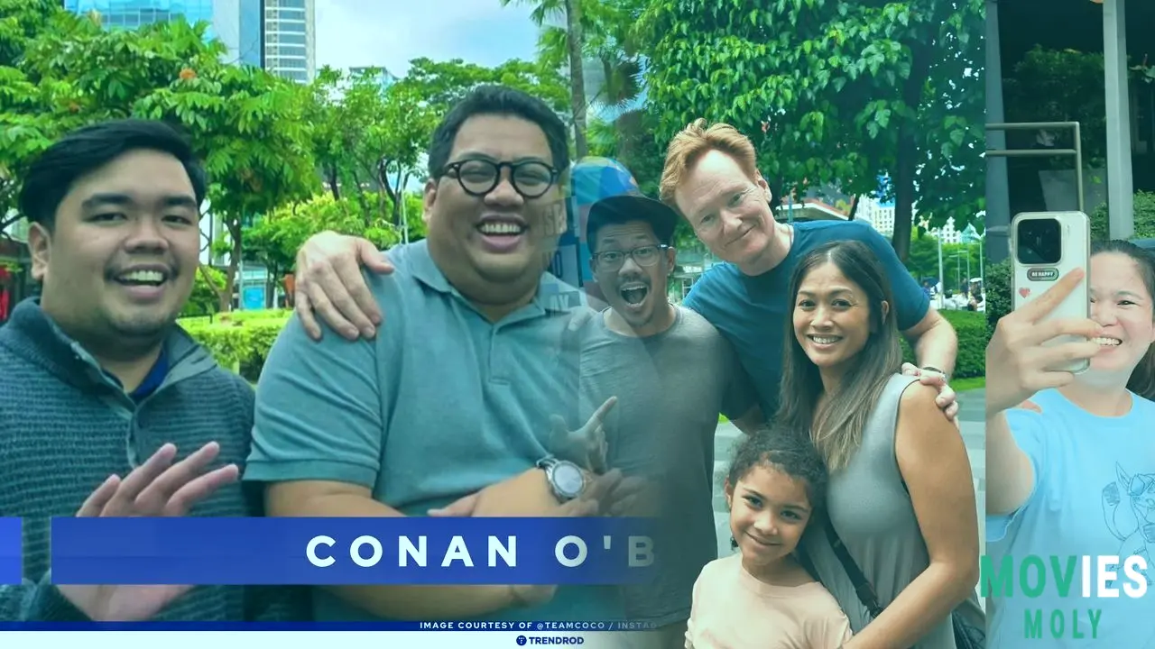 Conan O'Brien Rocks Manila: From BGC to a Filipino Teleserye Cameo! Main Image