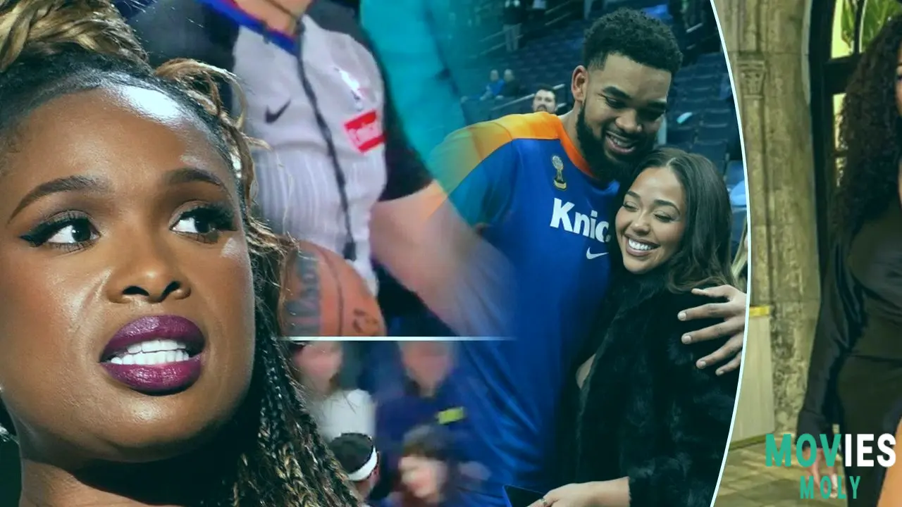 Courtside Drama! Jennifer Hudson Takes One for the Team (Literally!) at Knicks Game image 3