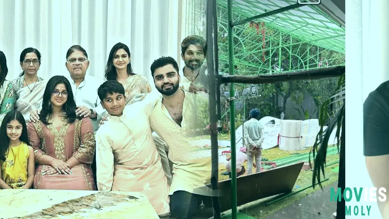 Cyclone Montha Shifts Allu Sirish & Nayanika's Dream Engagement Indoors! image 4