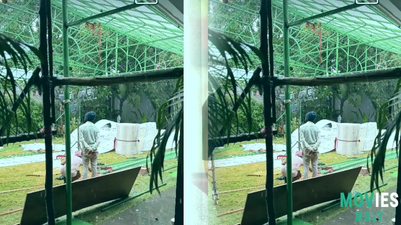 Cyclone Montha Shifts Allu Sirish & Nayanika's Dream Engagement Indoors! image 5