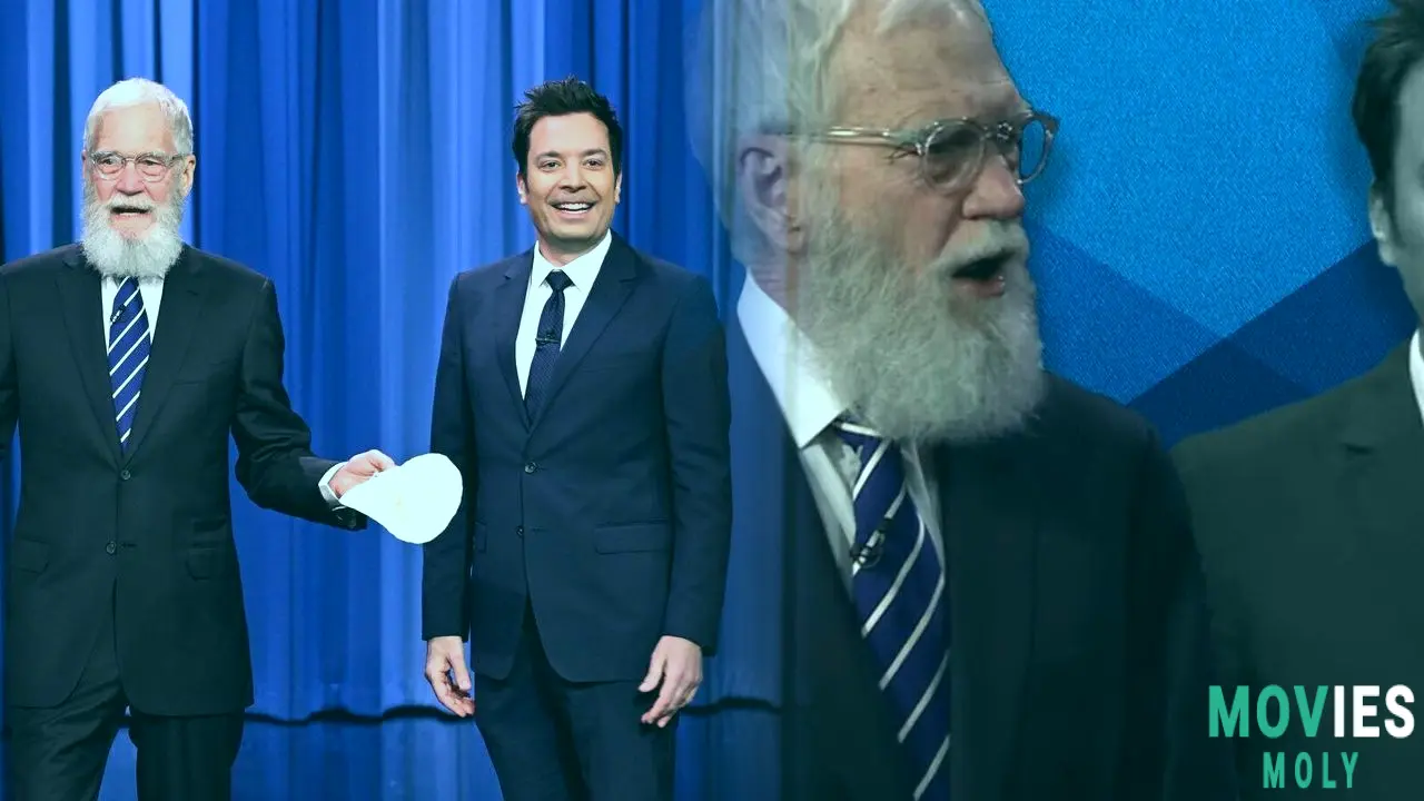 David Letterman's Unexpected Tonight Show Drop-In With Paul Shaffer Creates Hilarious Tortilla Chaos image 4