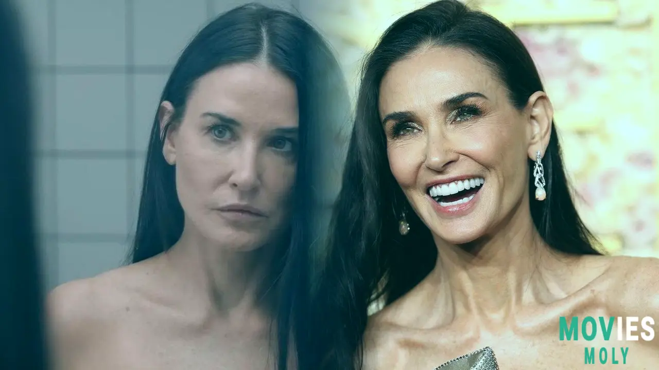 Demi Moore's 'The Substance': Wild Body Horror Flick Getting Oscar Buzz & Where to Watch - MoviesMoly image 3