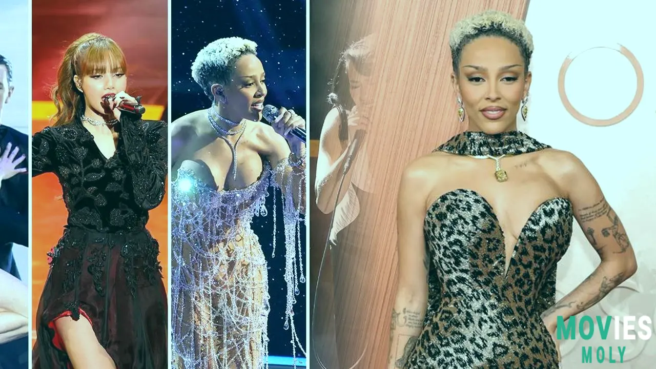 Doja Cat's Oscars Debut: Leopard Print Sparkles Bond Tribute & More! - MoviesMoly image 6
