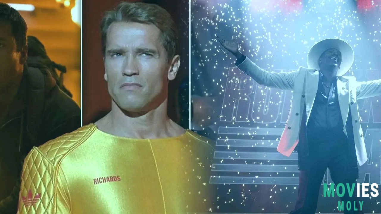Edgar Wright's The Running Man: Arnie's Cameo and Retro Nods Explained image 5