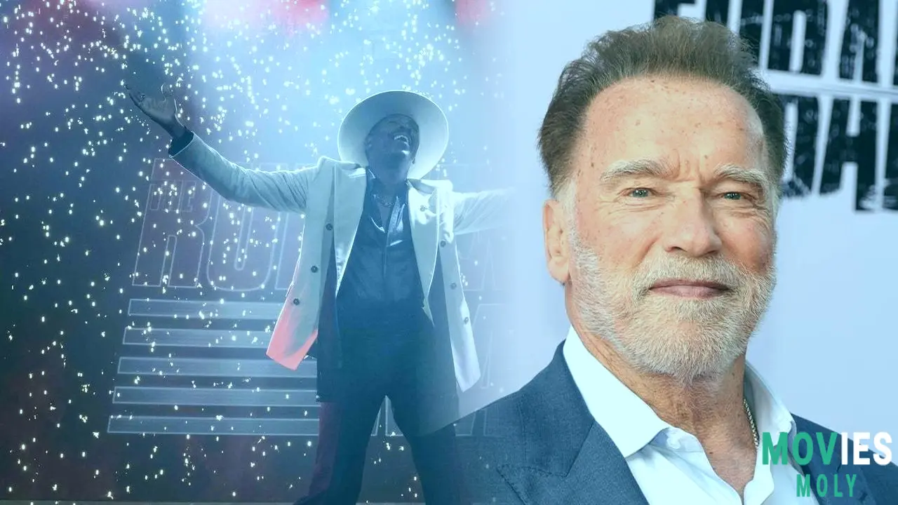 Edgar Wright's The Running Man: Arnie's Cameo and Retro Nods Explained image 6