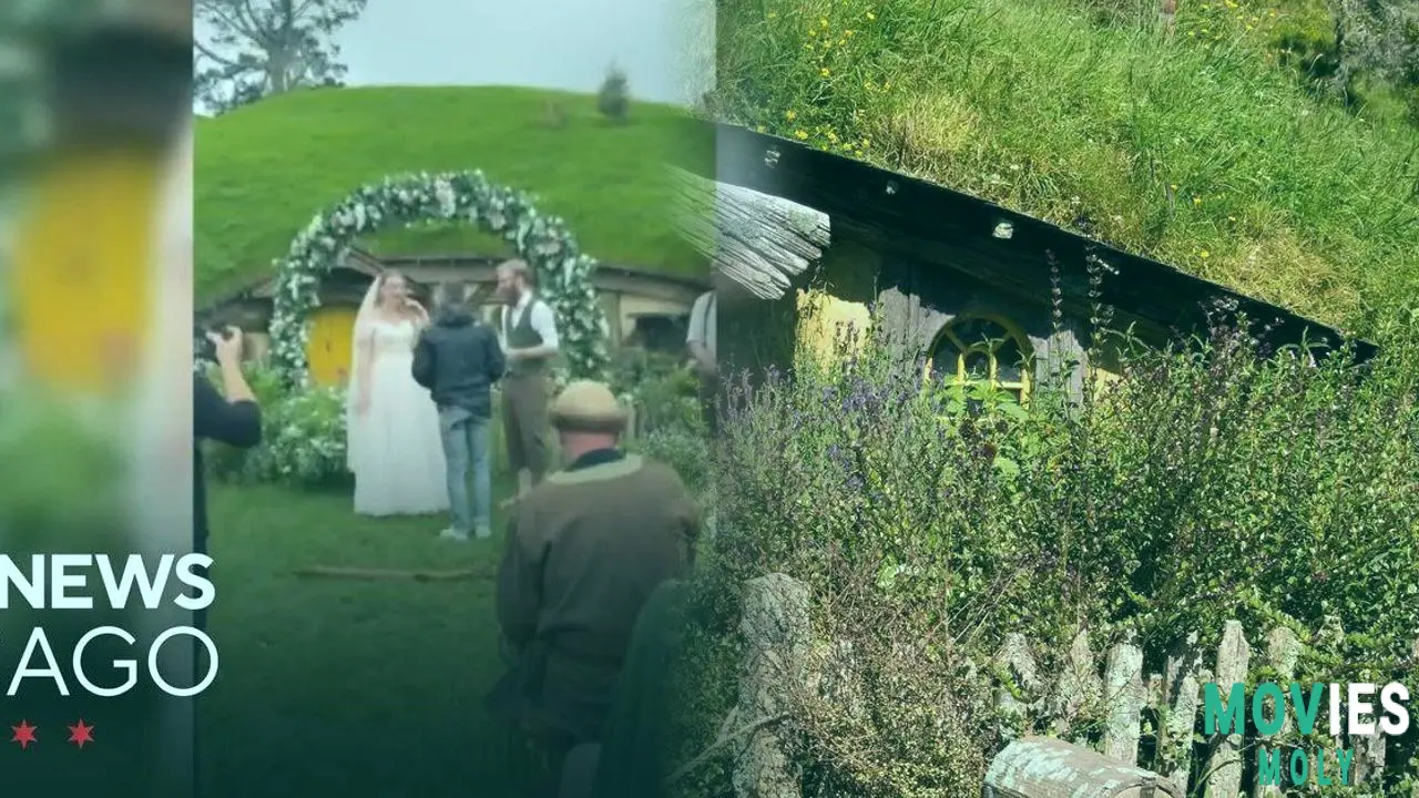 Elijah Wood Delivers the Ultimate Surprise at a Fan's Hobbiton Wedding! image 5