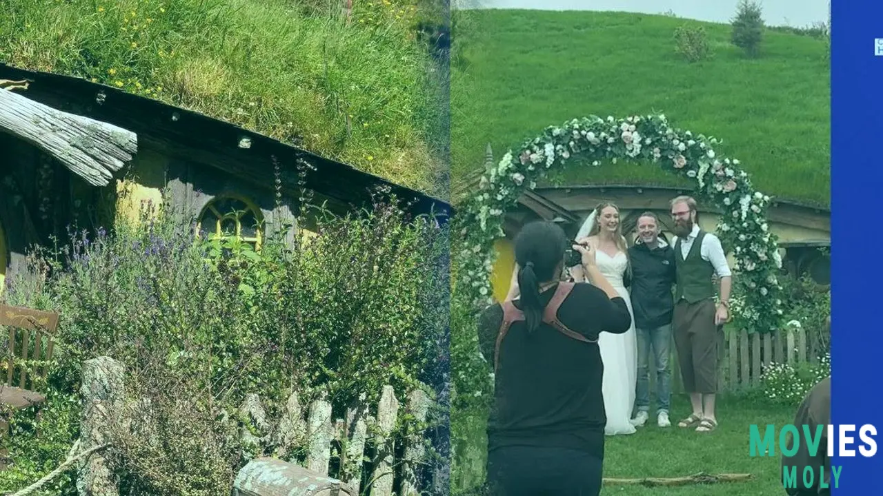 Elijah Wood Delivers the Ultimate Surprise at a Fan's Hobbiton Wedding! image 6