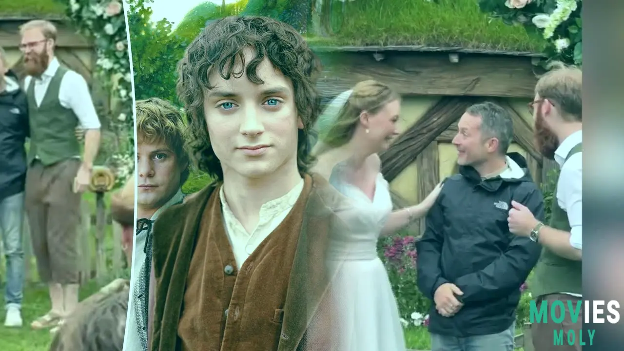 Elijah Wood Delivers the Ultimate Surprise at a Fan's Hobbiton Wedding! Main Image