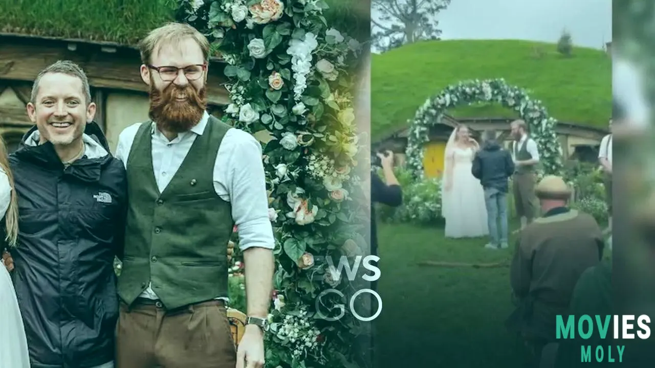 Elijah Wood Surprises Couple at Their Epic Hobbiton Wedding! image 3