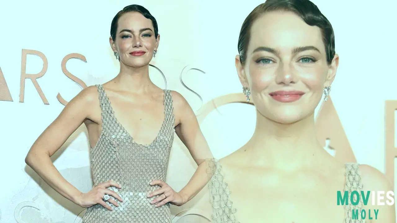 Emma Stone Owns the Oscars: Stunning Looks Reunion with Ex & Hilarious Dress Mishap! - MoviesMoly image 4
