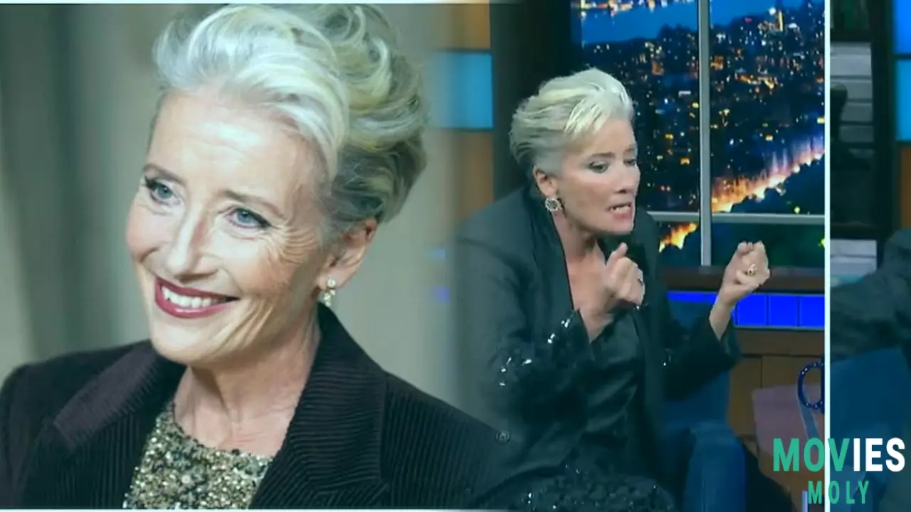 Emma Thompson Blasts AI's 'Intense Irritation' on The Late Show with Stephen Colbert image 7