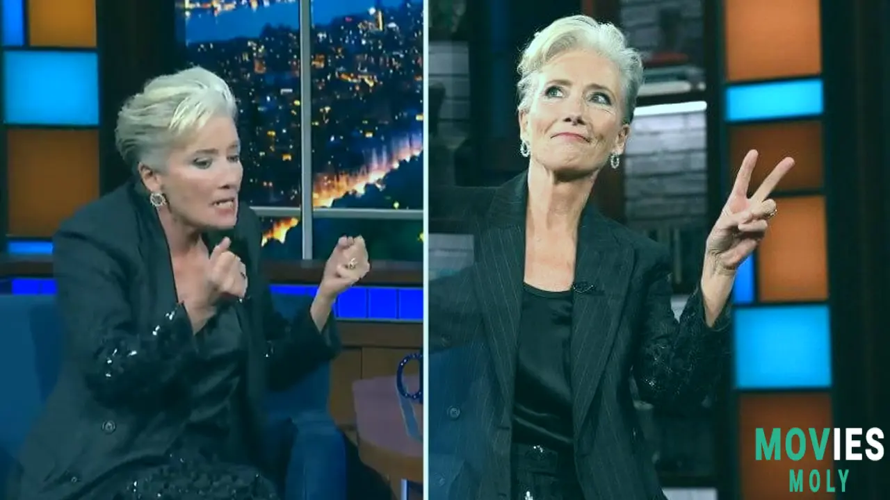 Emma Thompson Blasts AI's 'Intense Irritation' on The Late Show with Stephen Colbert image 8