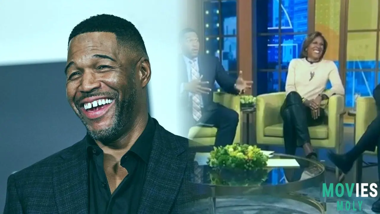Good Morning Giggles: When Michael Strahan's Quick Wit Stole the GMA Show! image 5
