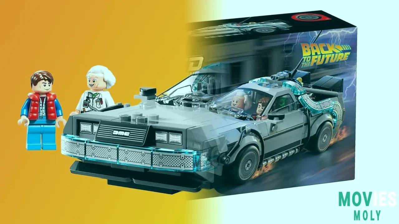 Great Scott! The New LEGO Back to the Future DeLorean Flies In for Preorder image 3