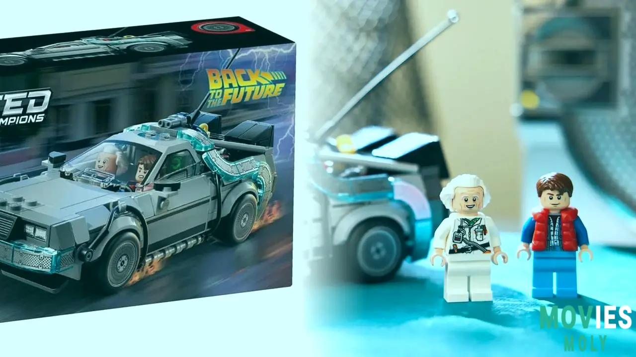 Great Scott! The New LEGO Back to the Future DeLorean Flies In for Preorder image 4