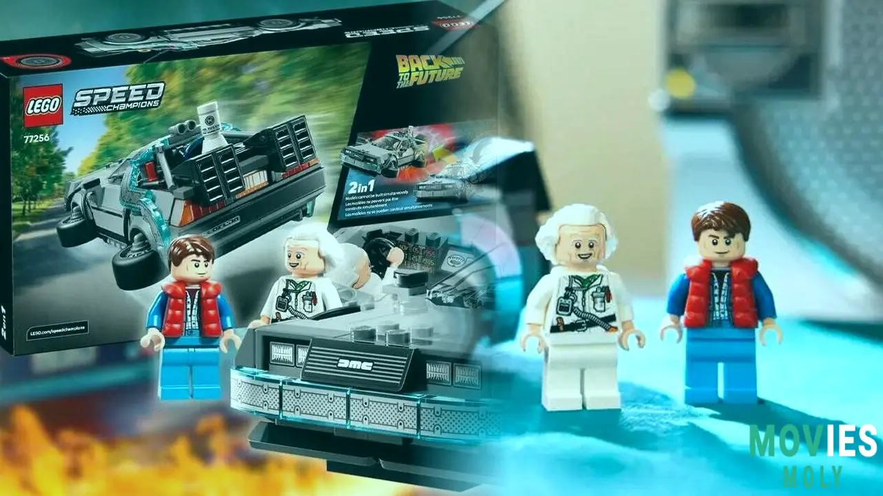 Great Scott! The New LEGO Back to the Future DeLorean Flies In for Preorder image 6