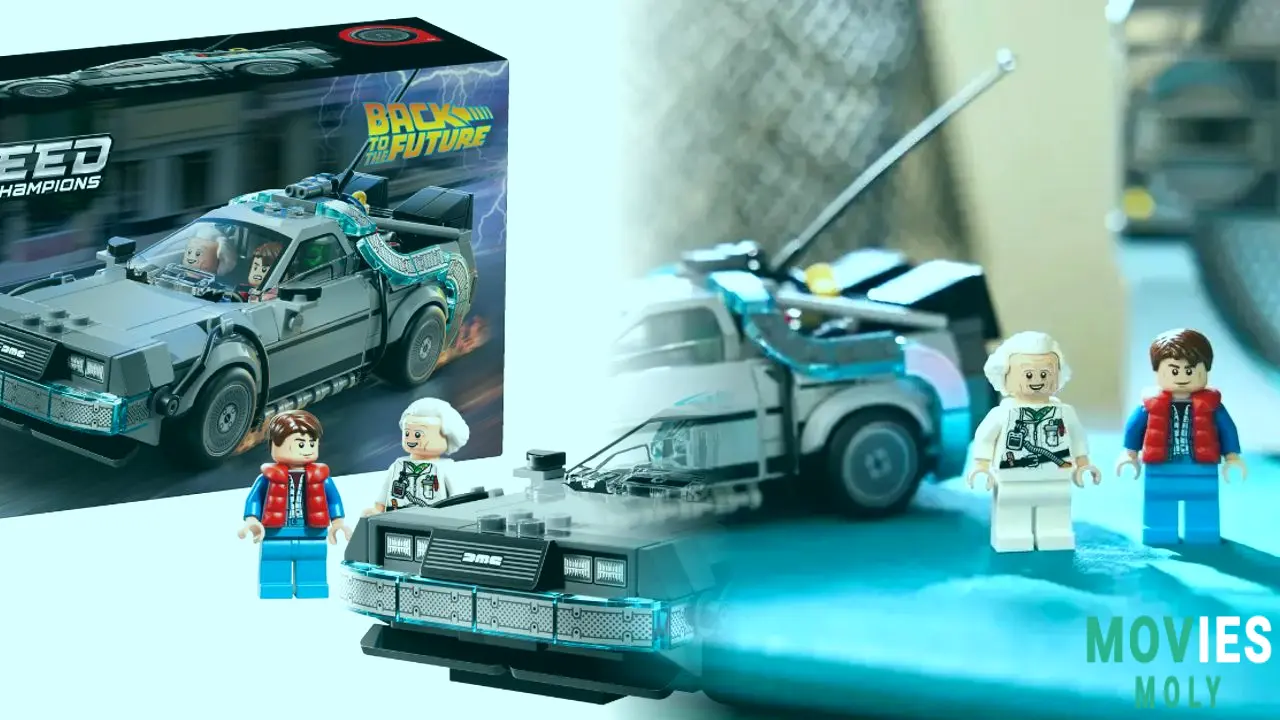 Great Scott! The New LEGO Back to the Future DeLorean Flies In for Preorder image 9