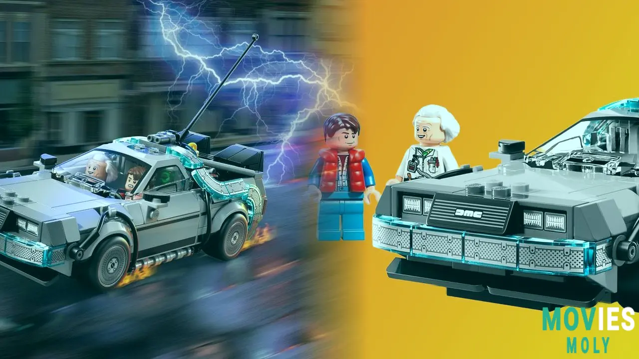 Great Scott! The New LEGO Back to the Future DeLorean Flies In for Preorder Main Image