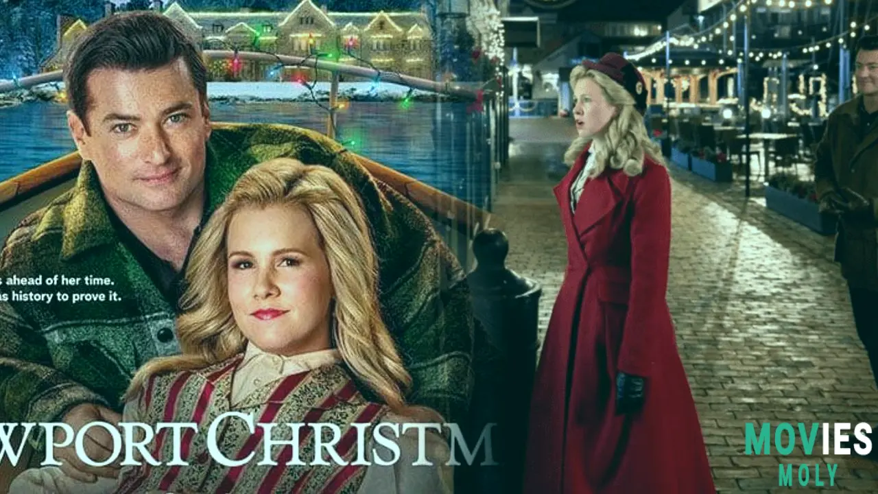 Hallmark's 'A Newport Christmas' Takes You on a Magical Time-Travel Romance This Holiday Season image 7