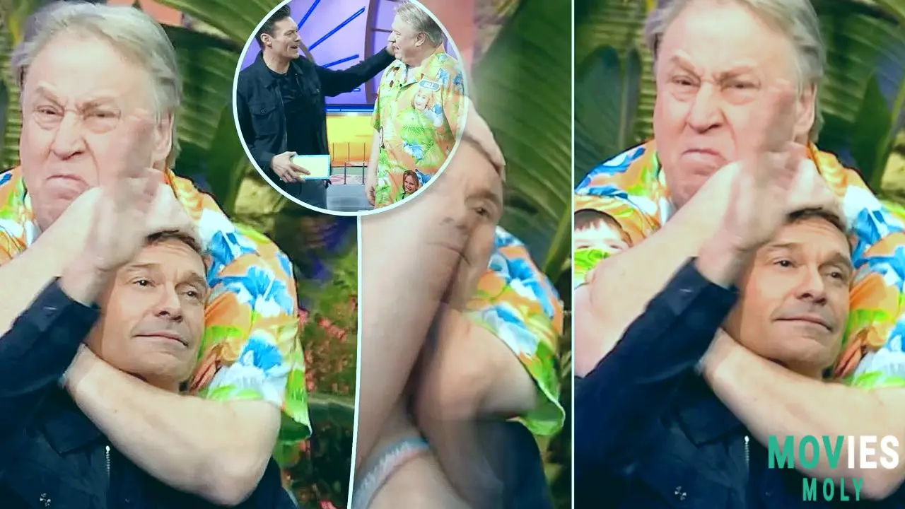 Hold Up Did a 'Wheel of Fortune' Contestant Just Put Ryan Seacrest in a Headlock?! image 3