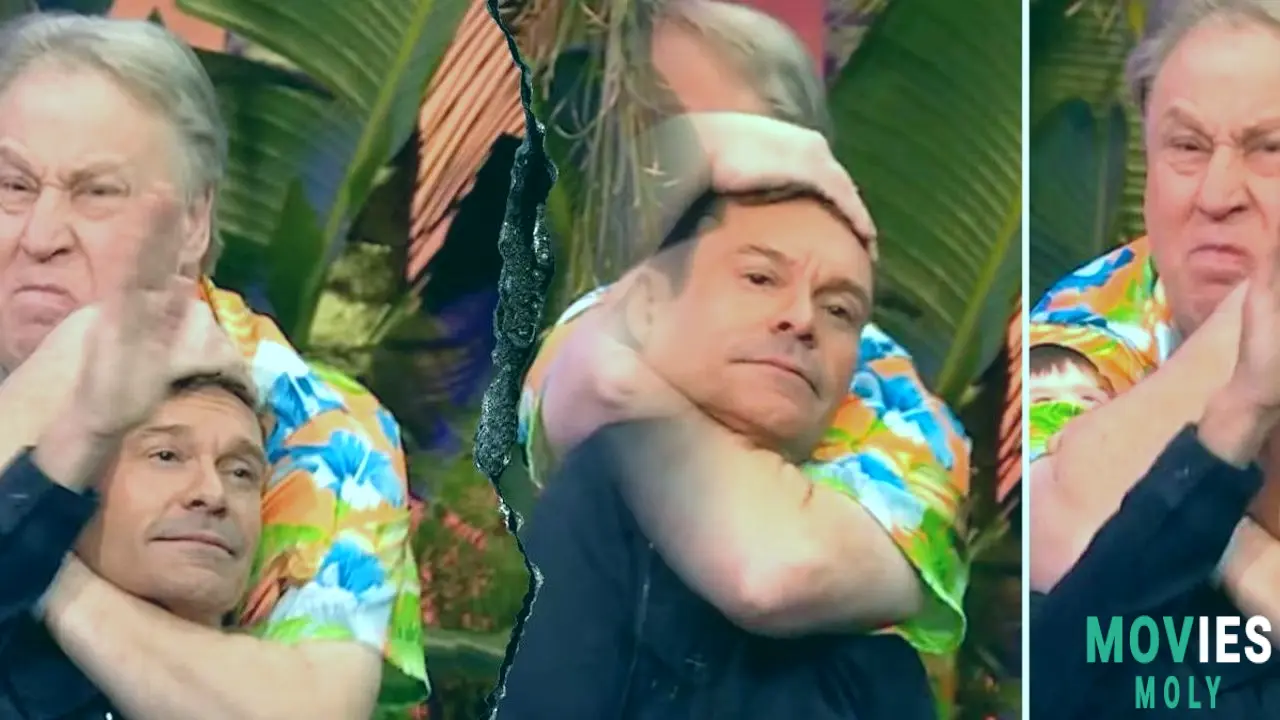 Hold Up Did a 'Wheel of Fortune' Contestant Just Put Ryan Seacrest in a Headlock?! image 5