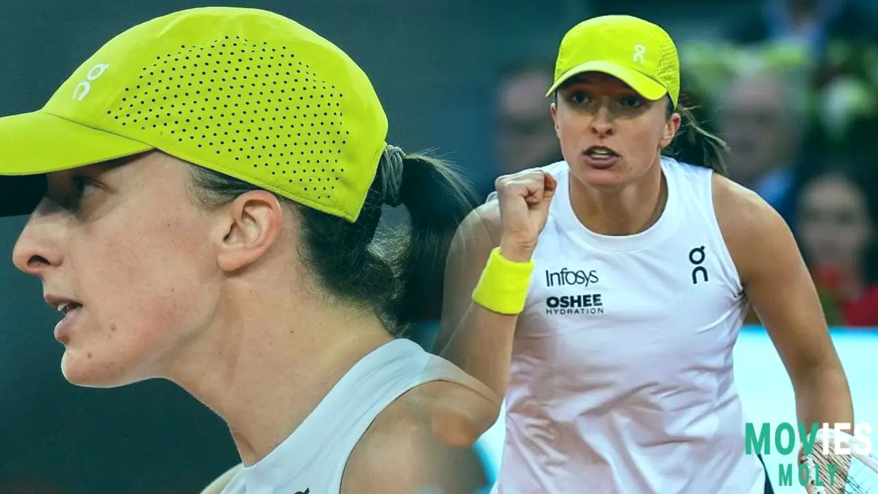 Iga Swiatek's Madrid Masterclass: A Superheroine in Pink and Clay image 3