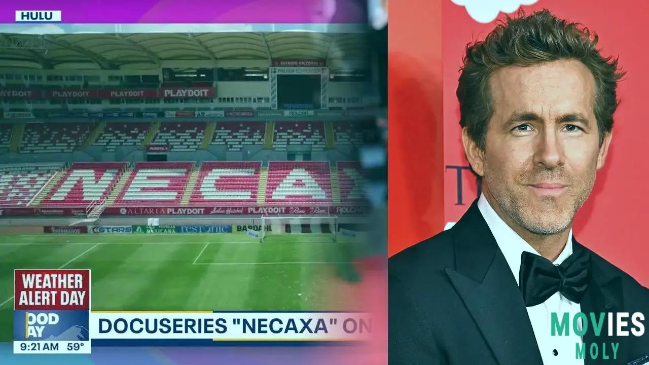 In the docuseries "Necaxa," Eva Longoria, Ryan Reynolds, and Rob Mac talk about Mexican football. image 4