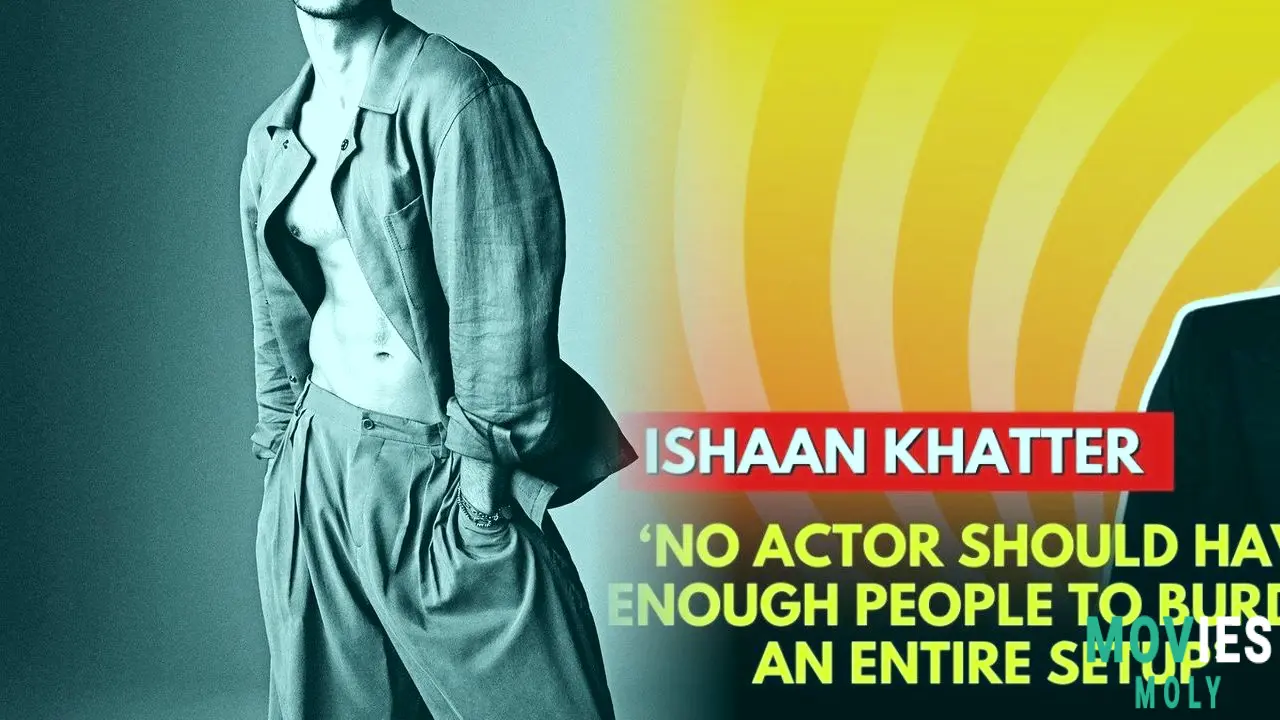 Ishaan Khatter Balances The Entourage Debate With His Signature Realism image 3