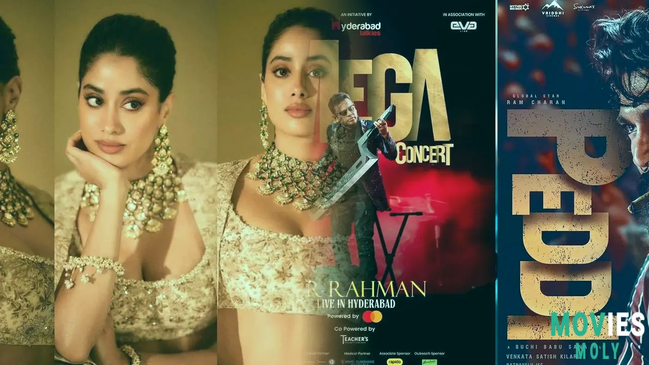 Janhvi Kapoor's Fierce Achiyyamma First Look Revealed for Ram Charan's Peddi, Plus Music & Release Dates! image 3