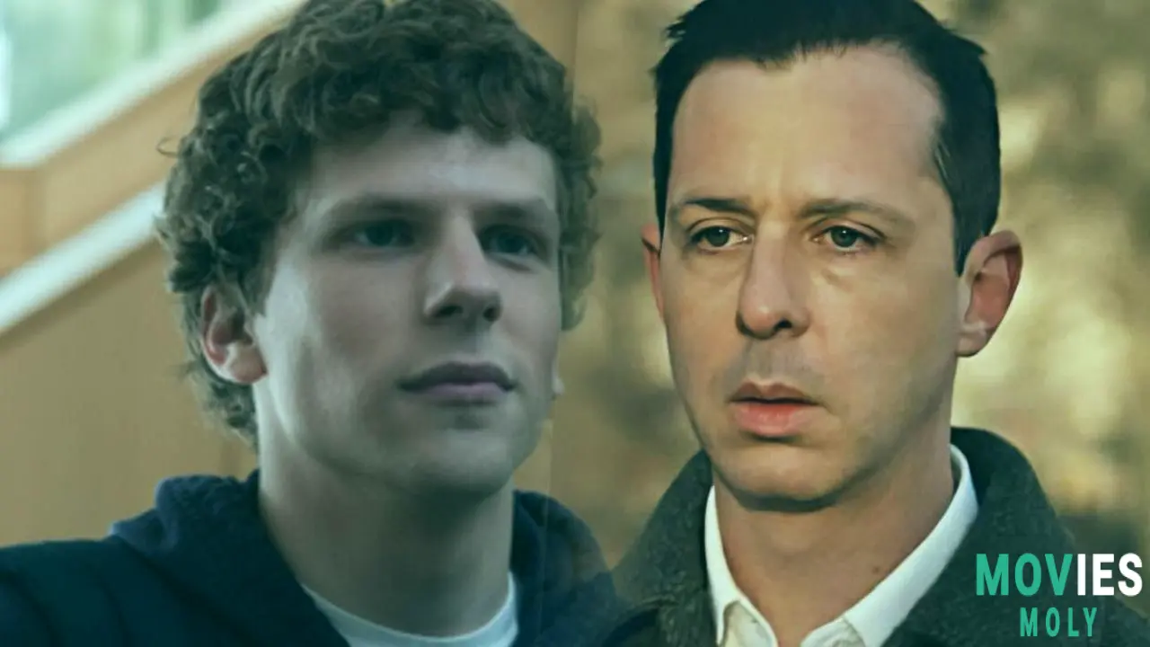 Jeremy Strong Won't "Friend" Jesse Eisenberg for 'The Social Reckoning' image 4