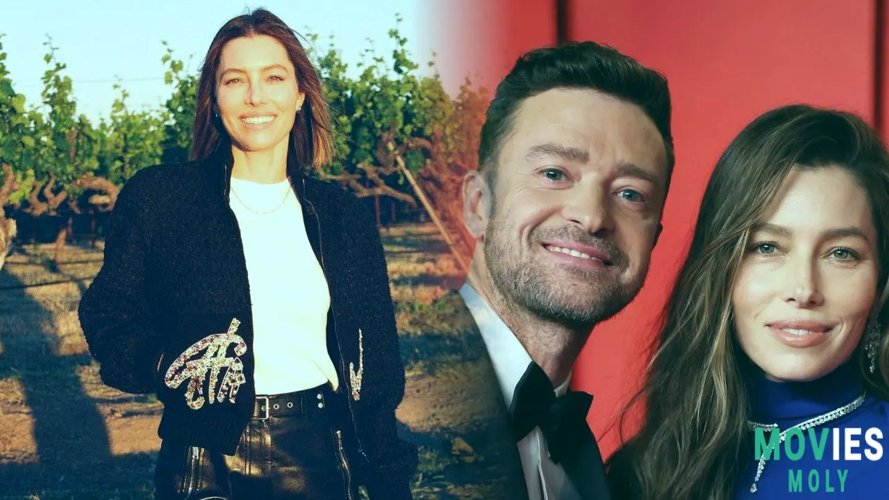 Jessica Biel Is Making Bold Choices: Leather Pants in Summer and a New Wine Label image 3